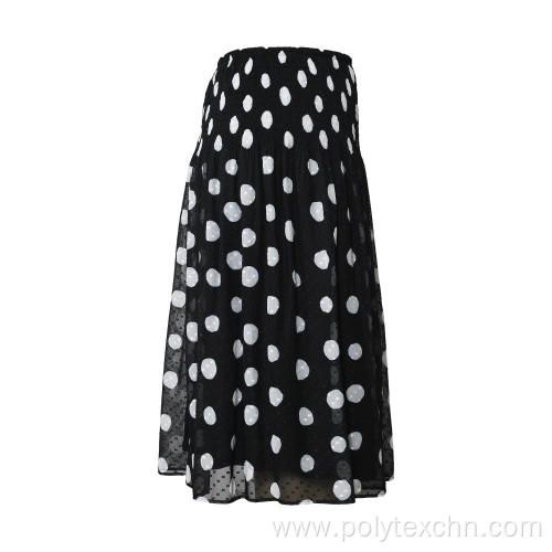 Pleated Chiffon Skirt For Woman